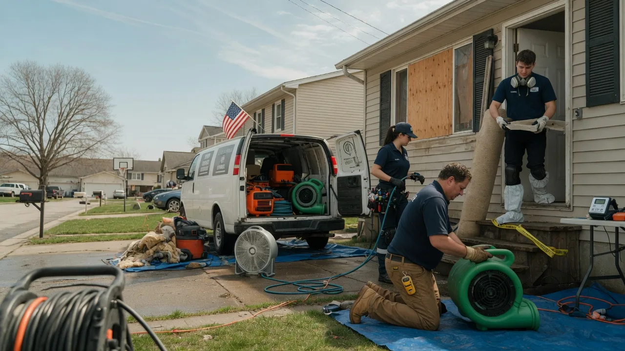 Water Damage Restoration in Falmouth, KY near me